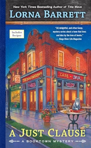 Book cover for A Just Clause (A Booktown Mystery) by Barrett, Lorna