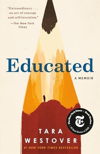 Book cover for Educated: A Memoir by Westover, Tara