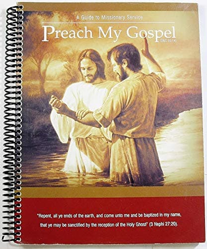 Book cover for PREACH MY GOSPEL, A GUIDE TO MISSIONARY SERVICE by Church of Jesus Christ of Latter-day Saints