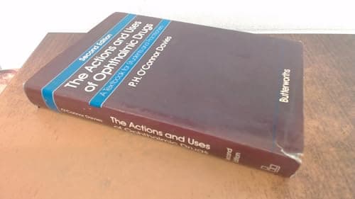 Book cover for The Actions and Uses of Ophthalmic Drugs by P. O'Connor Davies