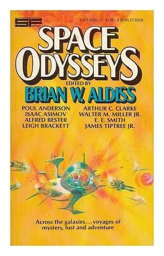 Book cover for Space Odysseys by Aldiss, Brian W.