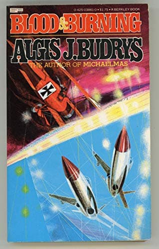 Book cover for Blood & burning by Algis Budrys