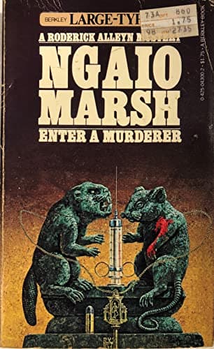 Book cover for Enter A Murderer (Large Type) by Marsh, Ngaio