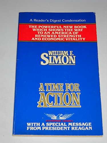 Book cover for A Time for Action by William E. Simon