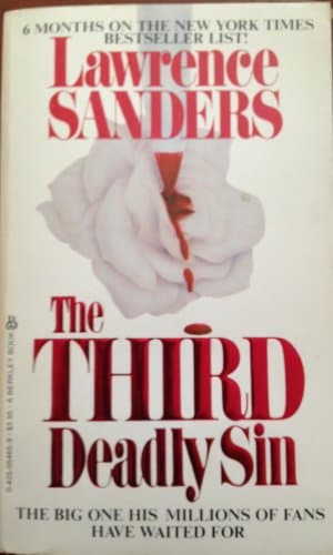 Book cover for The Third Deadly Sin by Lawrence Sanders