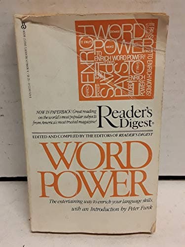 Book cover for Word Power: An Entertaining Way to Enrich Your Language Skills by Reader's Digest Editors