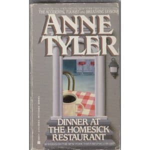 Book cover for Dinner at the Homesick Restaurant by Tyler, Anne