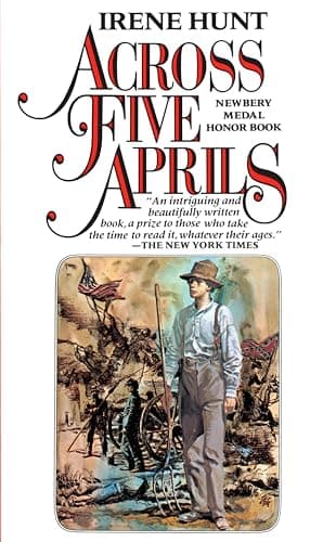 Book cover for Across Five Aprils by Hunt, Irene
