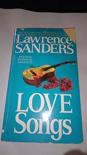 Book cover for Love Songs by Sanders, Lawrence