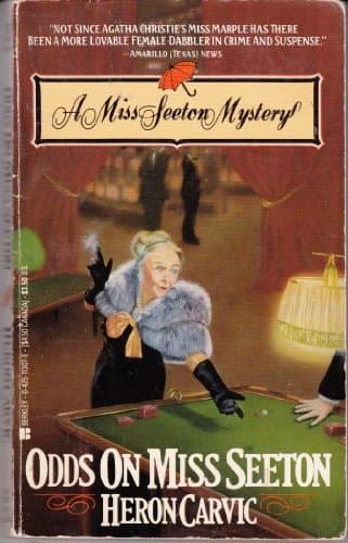 Book cover for Odds On Miss Seeton by Carvic, Heron