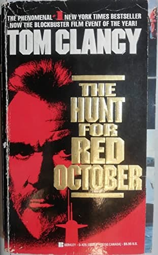 Book cover for The Hunt for Red October by Clancy, Tom