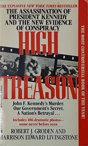 Book cover for High Treason by Harrison Edward Livingstone