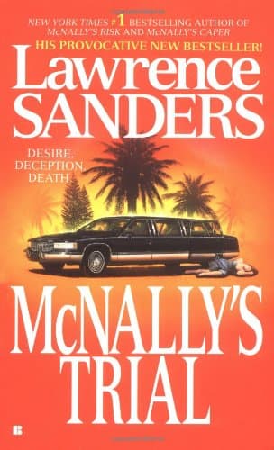 Book cover for McNally's Trial by Sanders, Lawrence