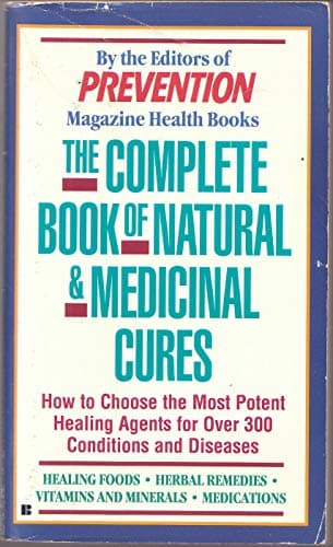 Book cover for The Complete Book of Natural and Medicinal Cures by Prevention editors