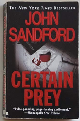 Book cover for Certain Prey by Sandford, John