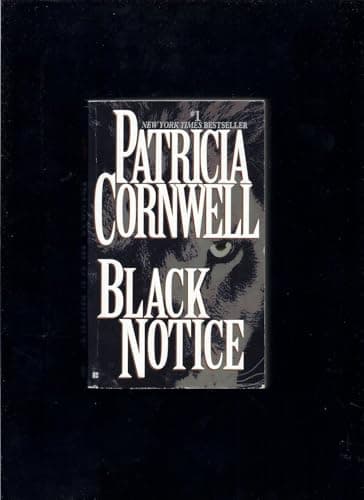 Book cover for Black Notice (Kay Scarpetta) by Cornwell, Patricia