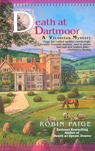 Book cover for Death at Dartmoor (A Victorian Mystery) by Paige, Robin