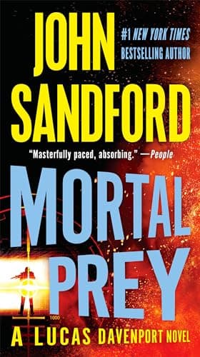 Book cover for Mortal Prey (Lucas Davenport, No. 13) by Sandford, John