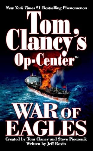 Book cover for War of Eagles (Tom Clancy's Op-Center, Book 12) by Rovin, Jeff