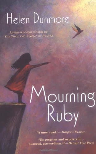 Book cover for Mourning Ruby by Dunmore, Helen