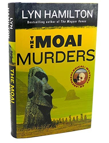 Book cover for The Moai Murders (Archaeological Mysteries, No. 9) by Hamilton, Lyn