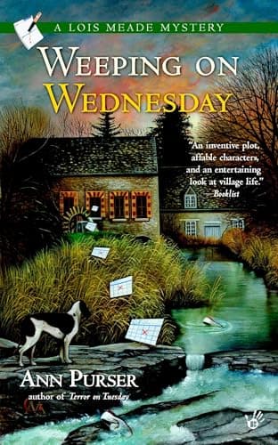 Book cover for Weeping on Wednesday (Lois Meade Mystery) by Purser, Ann