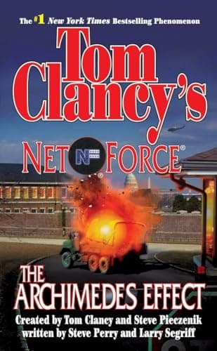 Book cover for The Archimedes Effect (Tom Clancy's Net Force, Book 10) by Perry, Steve