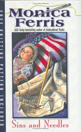 Book cover for Sins and Needles (Needlecraft Mysteries) by Ferris, Monica