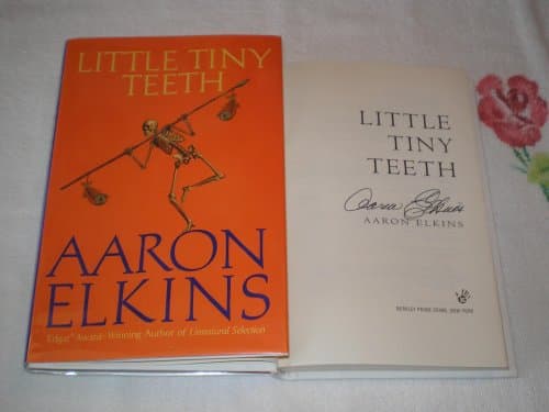 Book cover for Little Tiny Teeth (A Gideon Oliver Mystery) by Elkins, Aaron