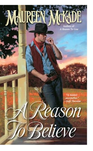 Book cover for A Reason to Believe (Forrester Brothers) by McKade, Maureen