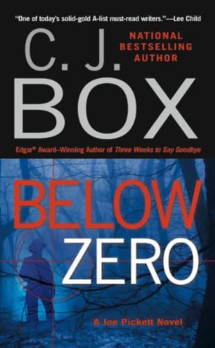 Book cover for Below Zero (A Joe Pickett Novel) by Box, C. J.