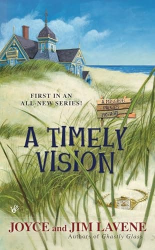Book cover for A Timely Vision (A Missing Pieces Mystery) by Lavene, Joyce and Jim