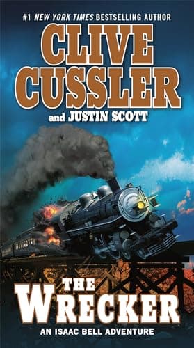 Book cover for The Wrecker (An Isaac Bell Adventure) by Cussler, Clive