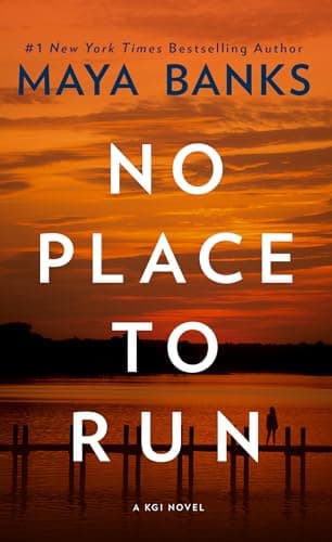 Book cover for No Place to Run (A KGI Novel) by Banks, Maya