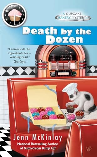 Book cover for Death by the Dozen (Cupcake Bakery Mystery) by McKinlay, Jenn
