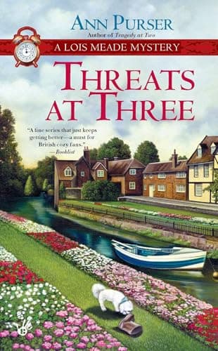 Book cover for Threats at Three (Lois Meade Mystery) by Purser, Ann