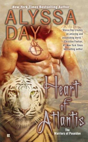 Book cover for Heart of Atlantis (Warriors of Poseidon) by Day, Alyssa
