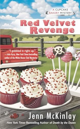 Book cover for Red Velvet Revenge (Cupcake Bakery Mystery) by McKinlay, Jenn