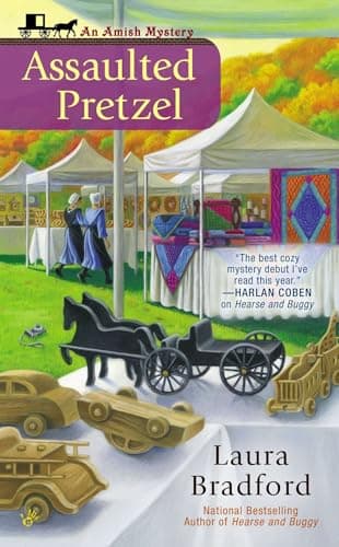 Book cover for Assaulted Pretzel (An Amish Mystery) by Bradford, Laura