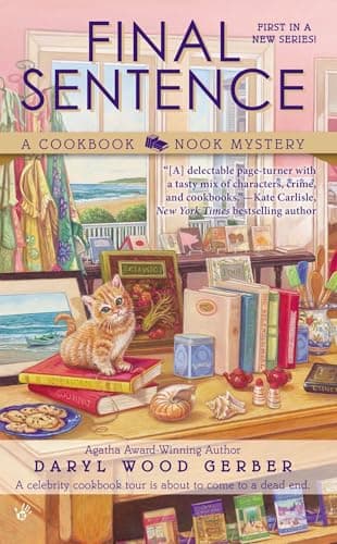 Book cover for Final Sentence (A Cookbook Nook Mystery) by Gerber, Daryl Wood