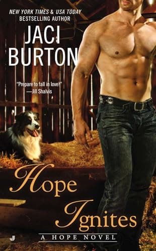 Book cover for Hope Ignites (A Hope Novel) by Burton, Jaci