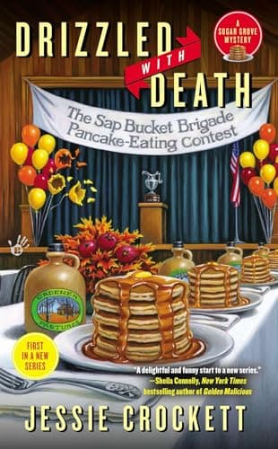 Book cover for Drizzled with Death (A Sugar Grove Mystery) by Crockett, Jessie