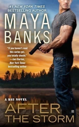 Book cover for After the Storm (A KGI Novel) by Banks, Maya