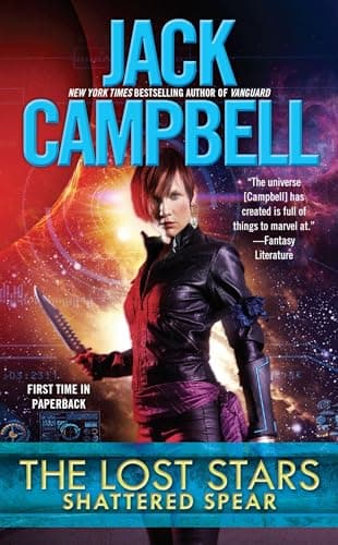 Book cover for The Lost Stars: Shattered Spear by Campbell, Jack