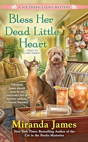 Book cover for Bless Her Dead Little Heart (A Southern Ladies Mystery) by James, Miranda