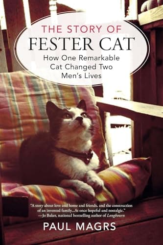 Book cover for The Story of Fester Cat: How One Remarkable Cat Changed Two Men's Lives by Magrs, Paul