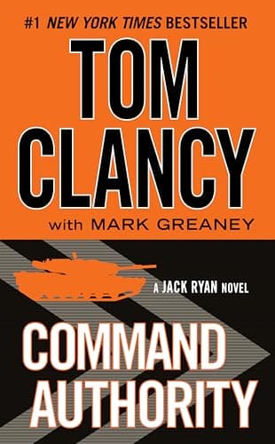Book cover for Command Authority (A Jack Ryan Novel) by Clancy, Tom
