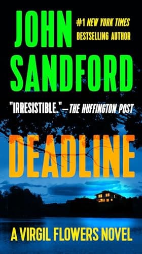 Book cover for Deadline: A Virgil Flowers Novel by Sandford, John