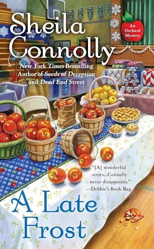 Book cover for A Late Frost (An Orchard Mystery) by Connolly, Sheila