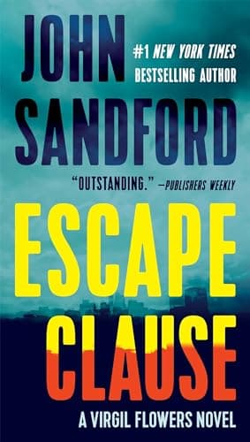Book cover for Escape Clause (A Virgil Flowers Novel) by Sandford, John